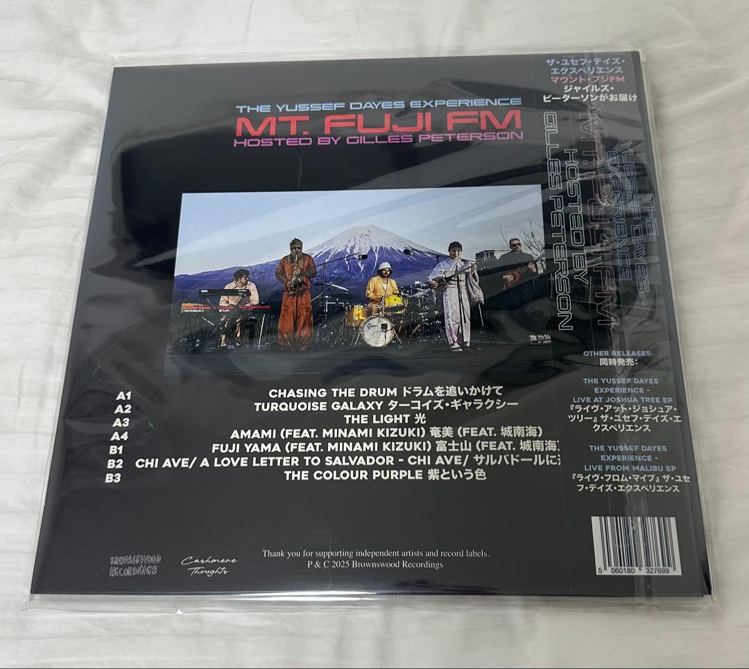 ■YUSSEF DAYES / MOUNT FUJI FM 限定LP レコード