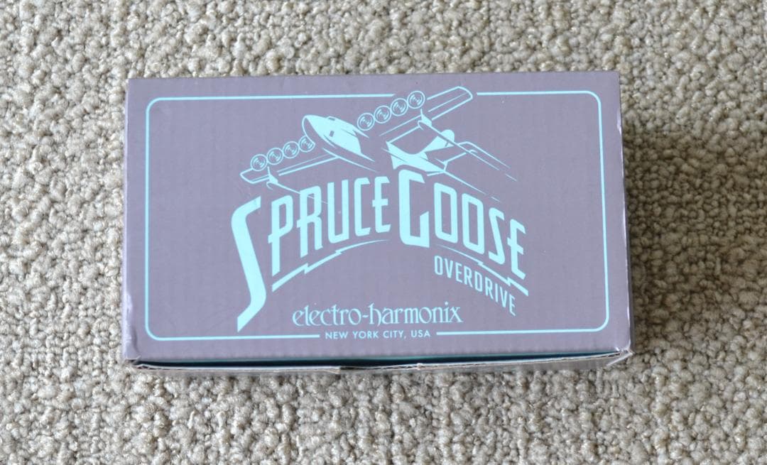 未使用electro-harmonix SPRUCE オーバードライブ