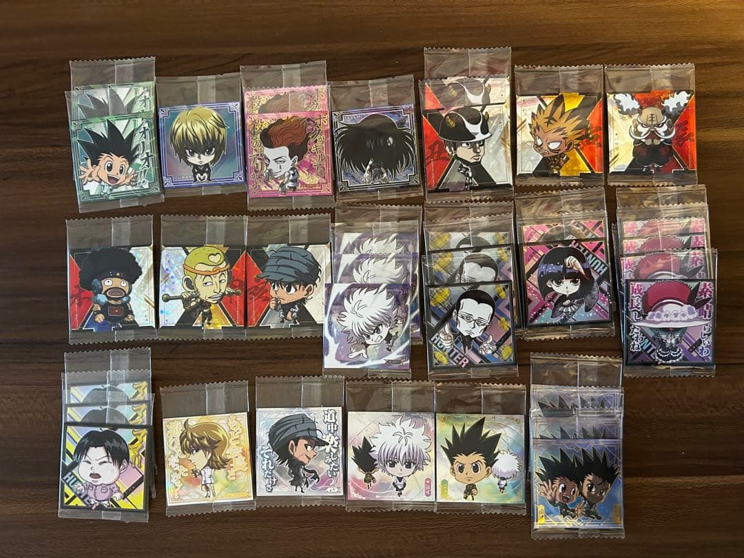 ハンターハンターウエハース　1弾〜８弾　まとめ売り！