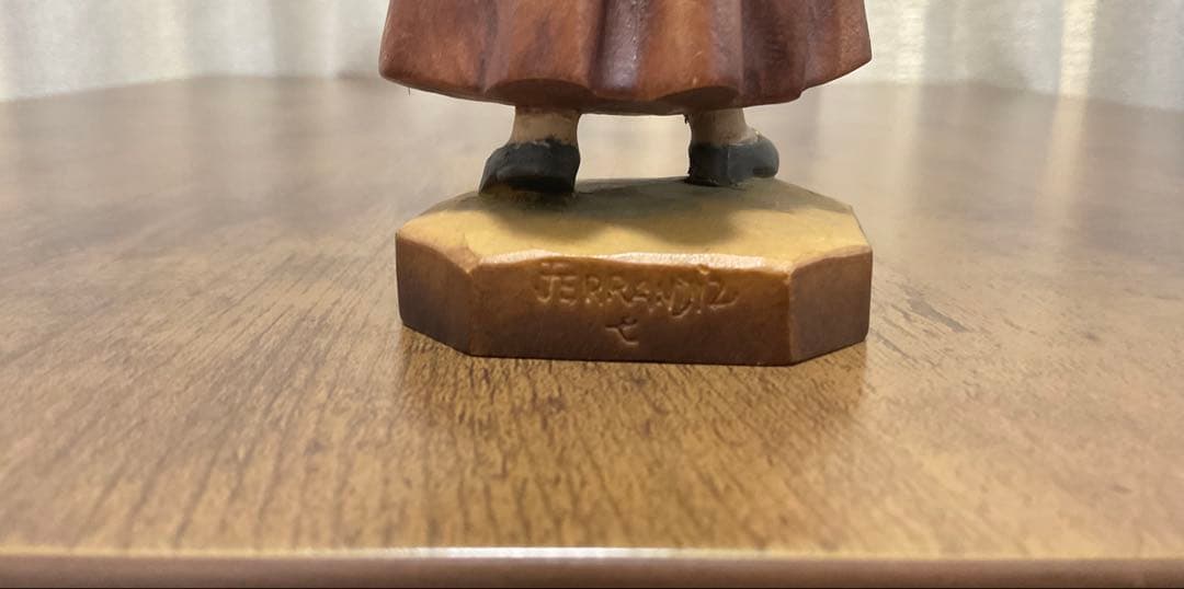 【限定2250体】アンリ/少女と子羊像/アンティーク置物