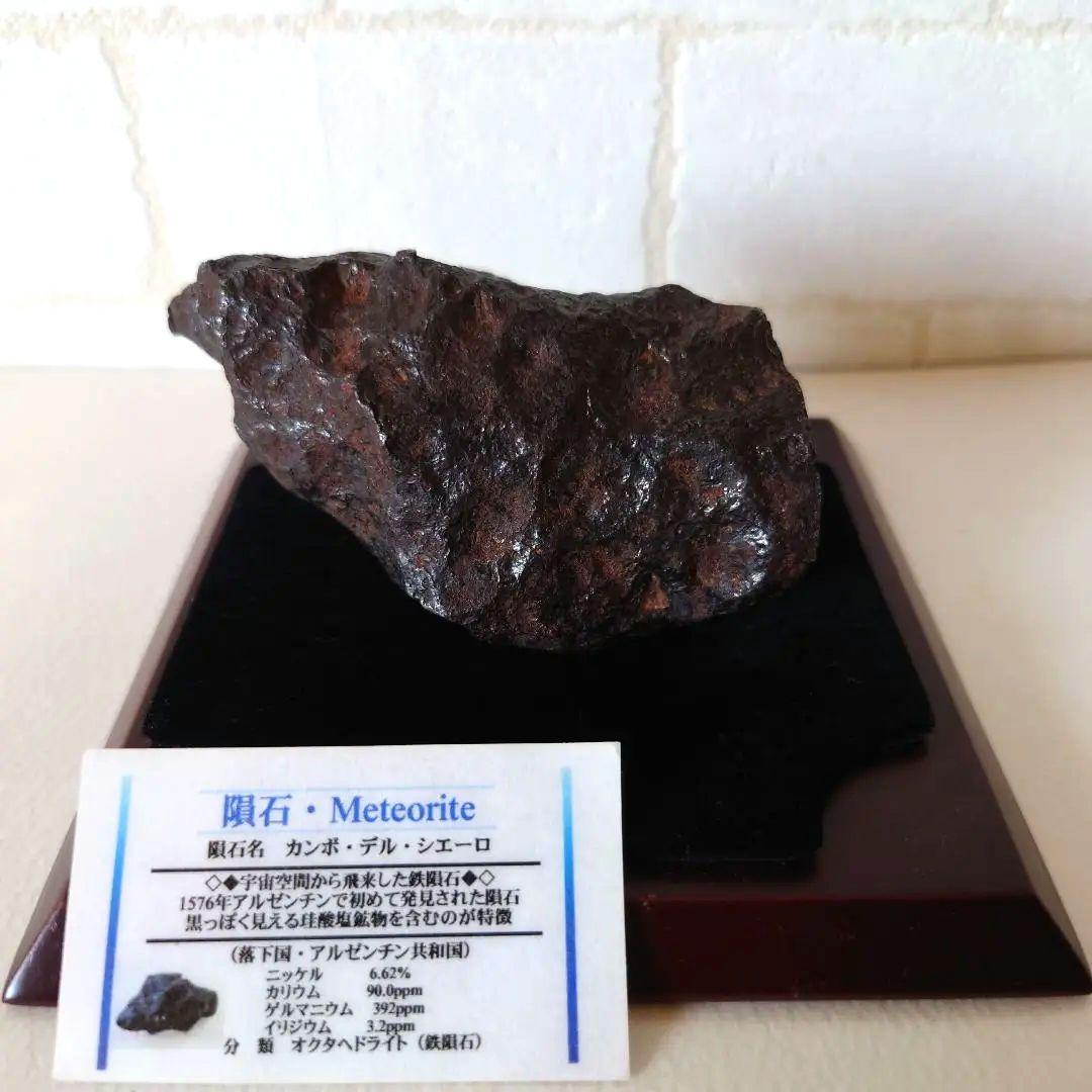 鉄隕石【カンポ・デル・シエーロ】Meteorite 原石 677g