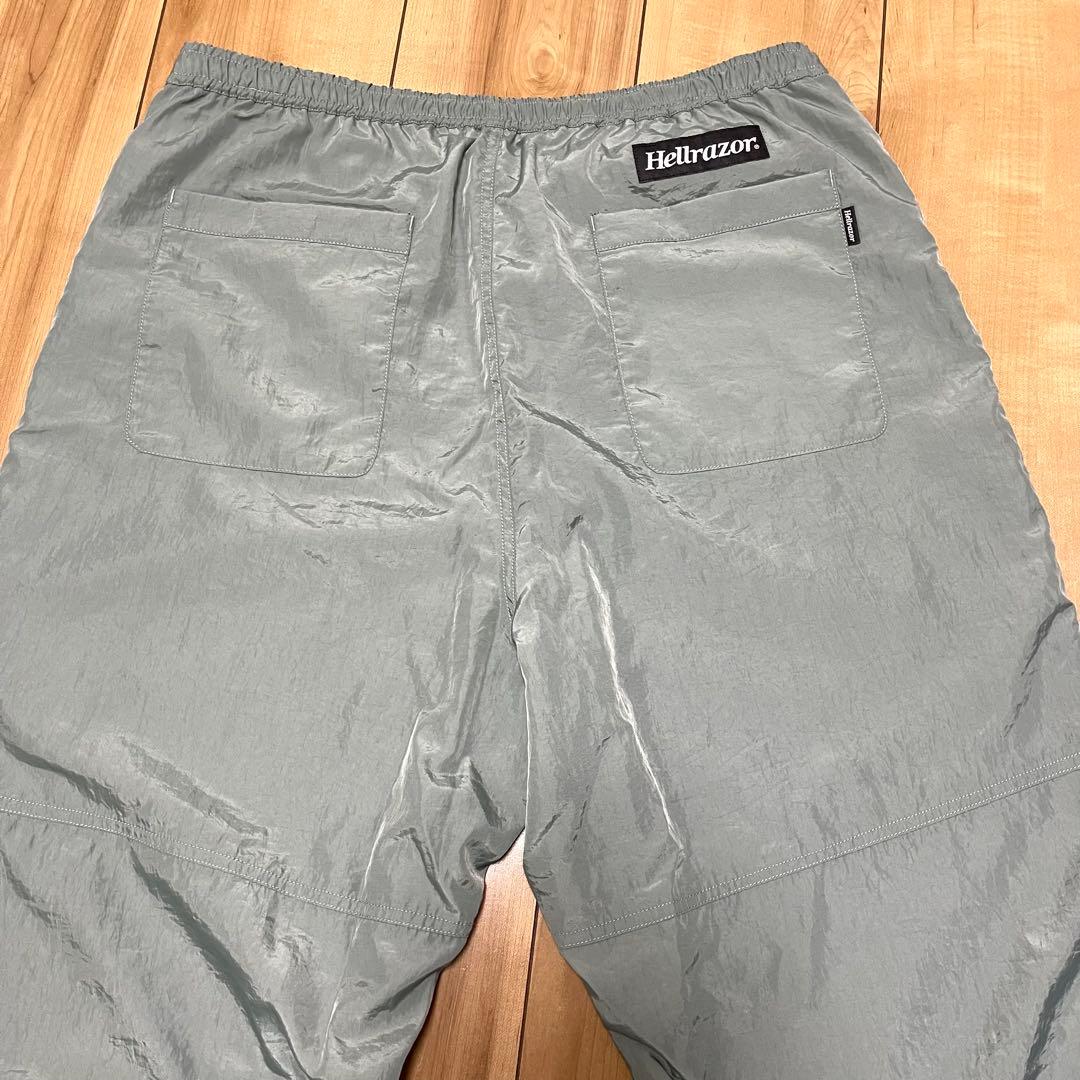 Hellrazor ナイロン ウーブンパンツ 大きめサイズ