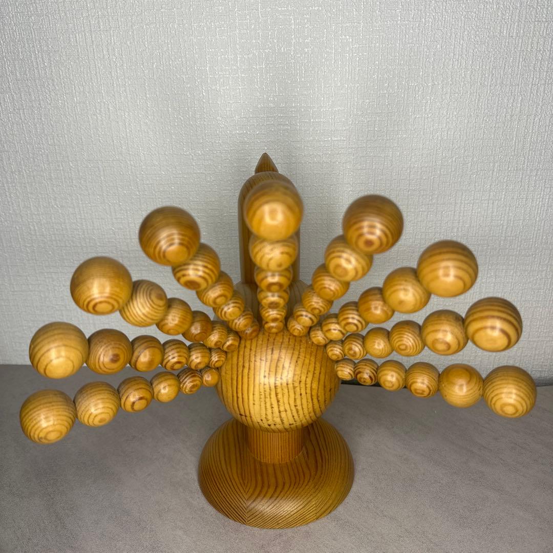 Aarikka Peacock object / アーリッカ 孔雀のオブジェ