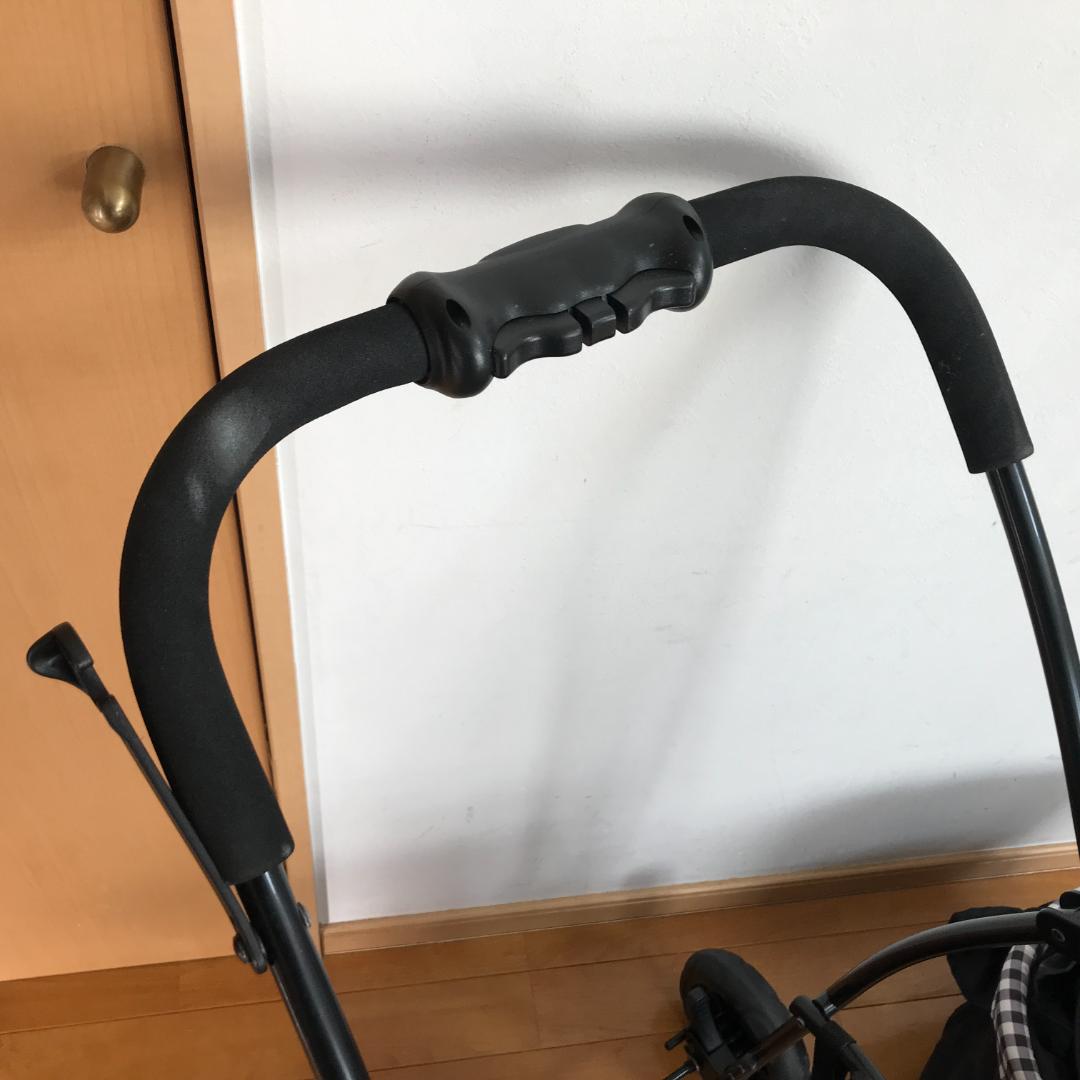 ねこるん 猫専用カート オープンキャビン 黒チェック ジェックス ペットカート