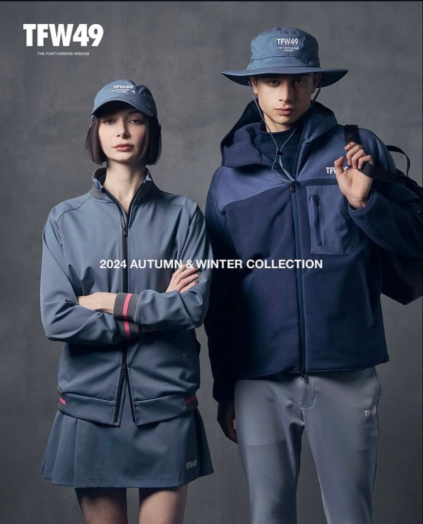 メンズウェア TFW49 FLEECE JACKET BLUEGREY L