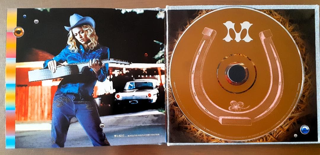 マドンナ　MUSIC　限定盤 US盤 特殊パッケージ仕様CDアルバム グレー版