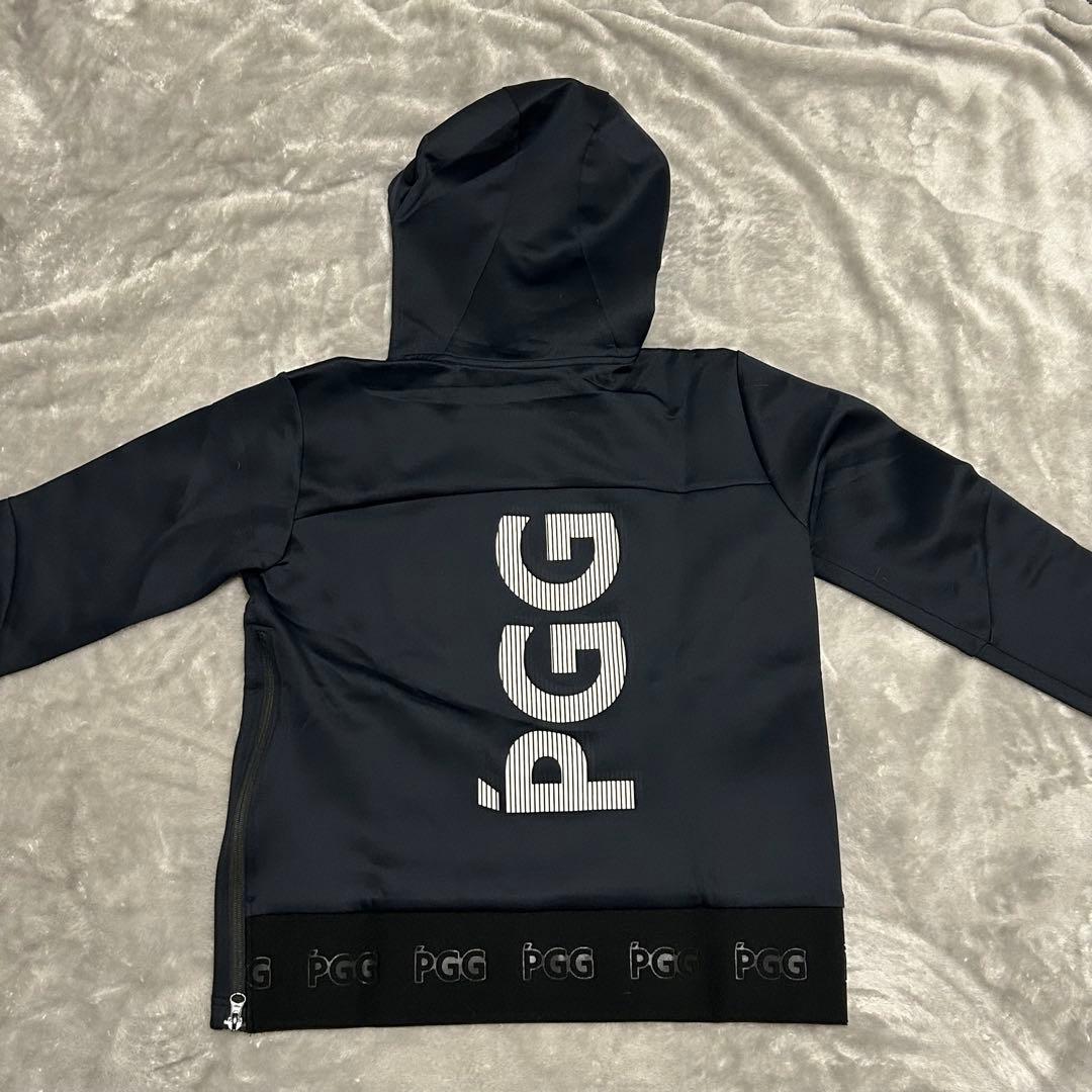 【タグ付き】PGG ゴルフ　ネイビー M　セットアップ パーリーゲイツ