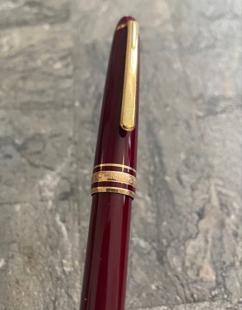 モンブラン メカニカルペンシル マイスターシュテュック #165 ボルドー