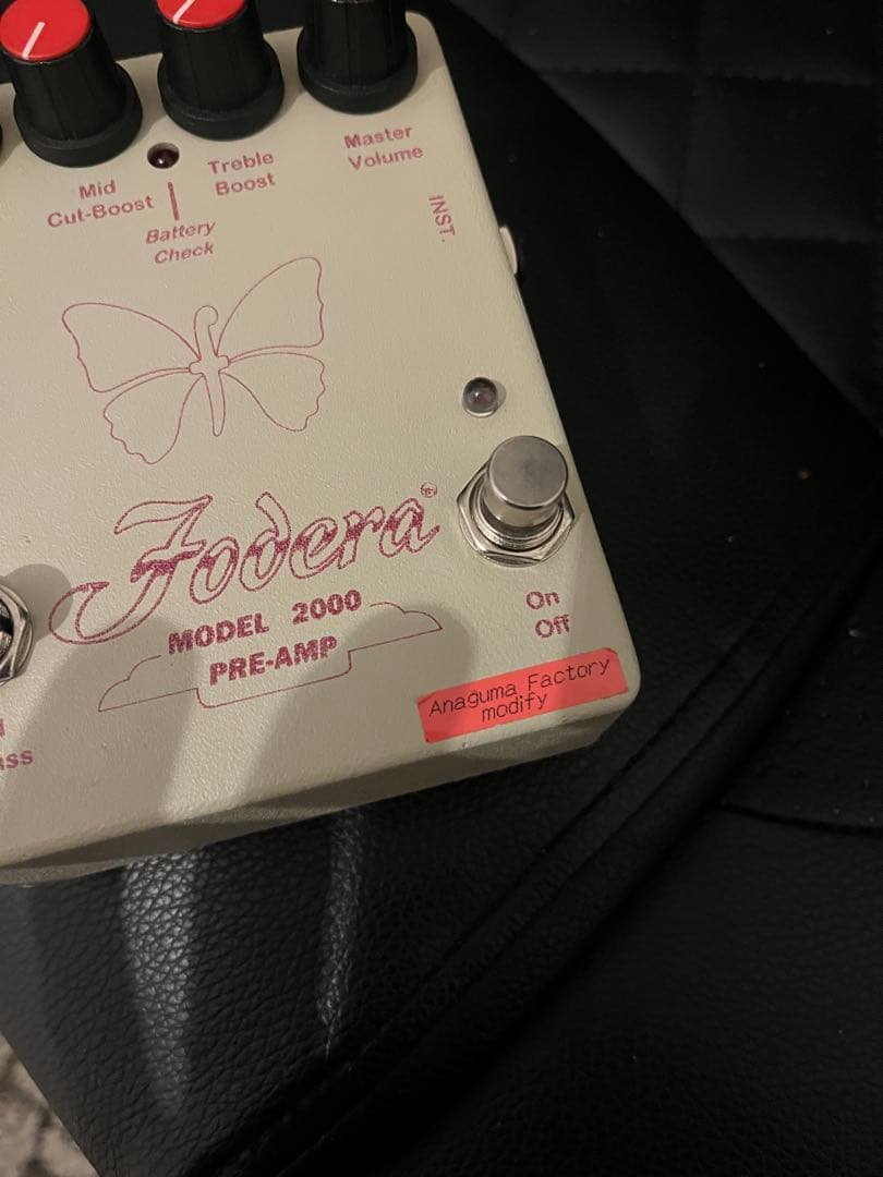 Fodera Preamp model2000 MOD 初期　モデファイ品