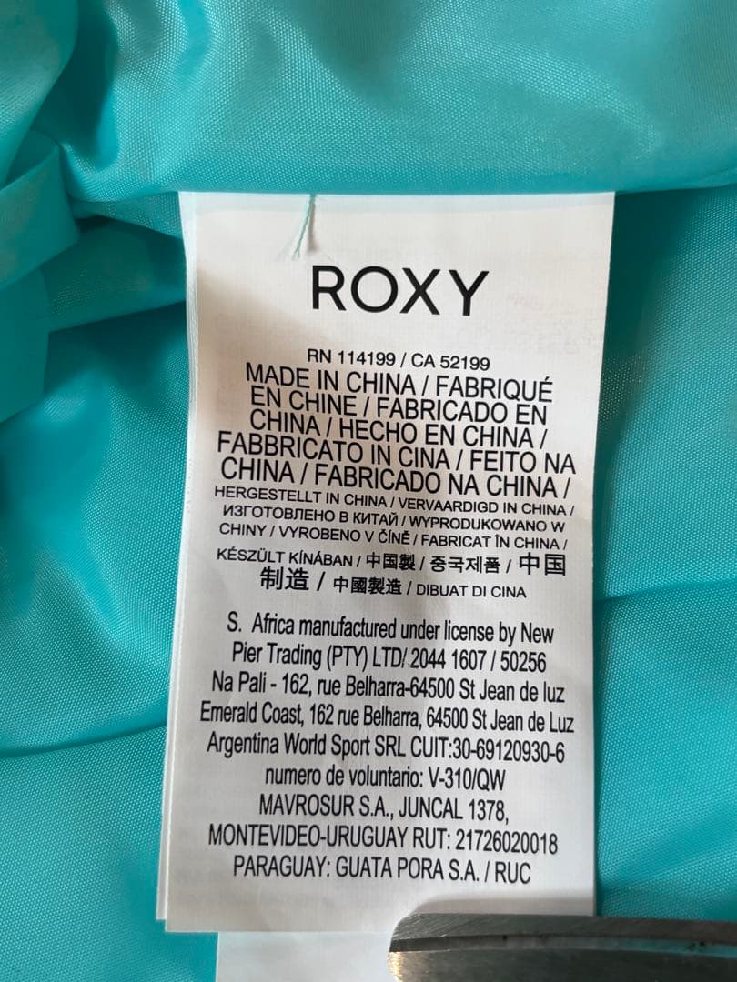 ROXY スノーボードウェア 女性用 花柄