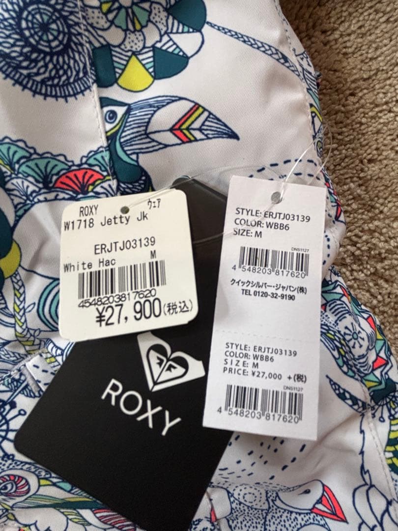 ROXY スノーボードウェア 女性用 花柄