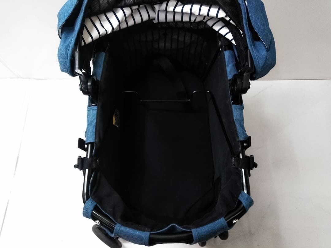 人気デニム コンビ コムペットミリミリ EG ロング BL 多頭飼いにも□