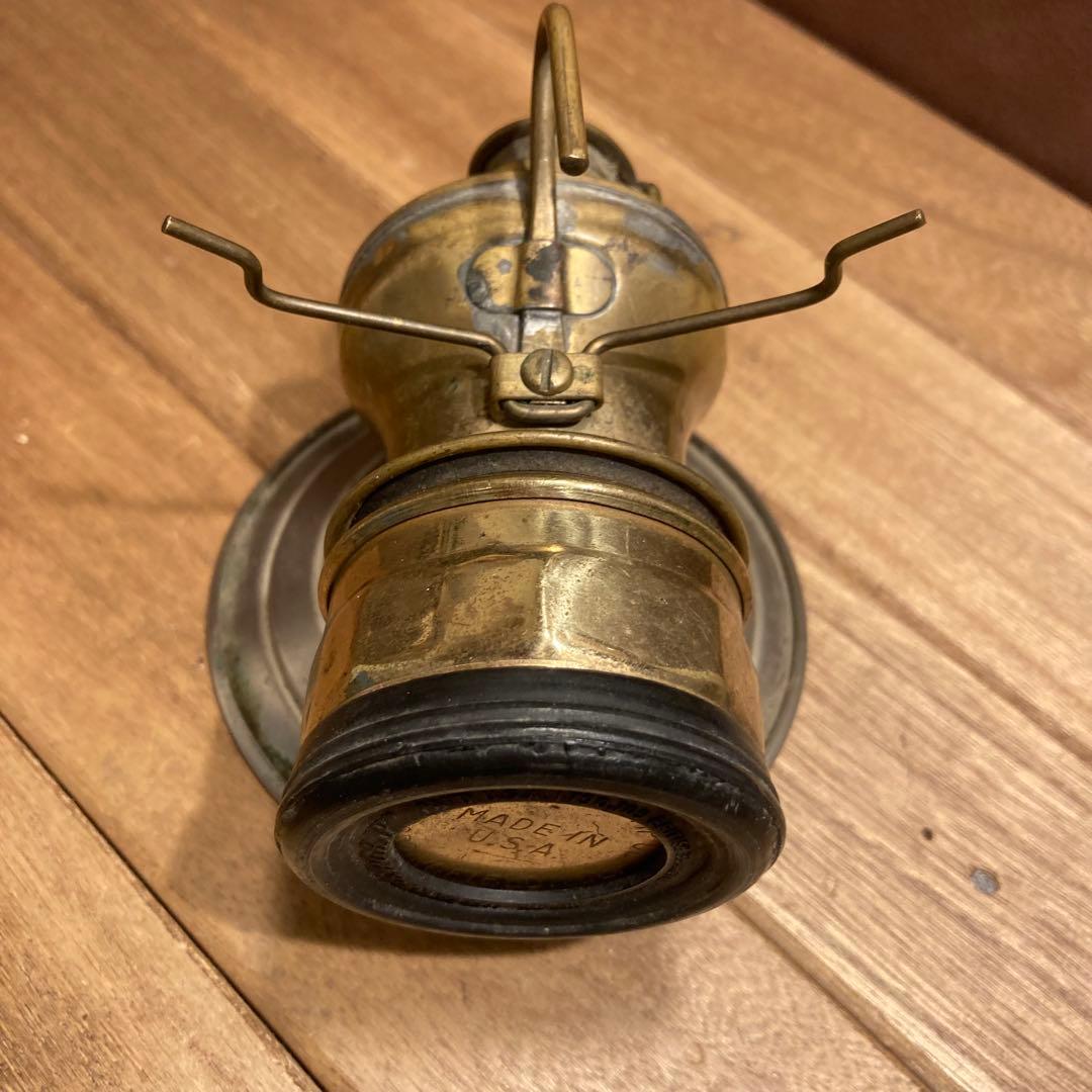USA製 ヴィンテージ カーバイドランプ ジャストライト キャンプカーバイト9