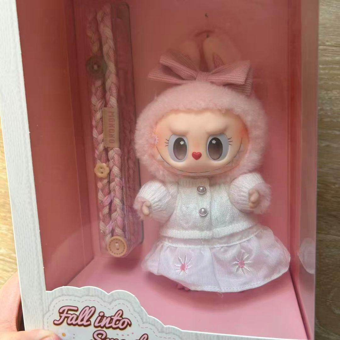 MOKOKO 毛玉パーティー ラブブ ぬいぐるみペンダント　モココ