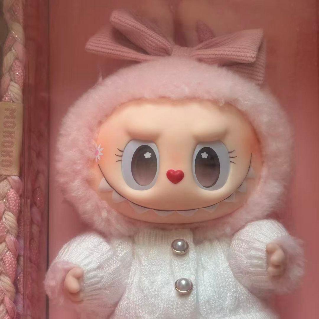 MOKOKO 毛玉パーティー ラブブ ぬいぐるみペンダント　モココ