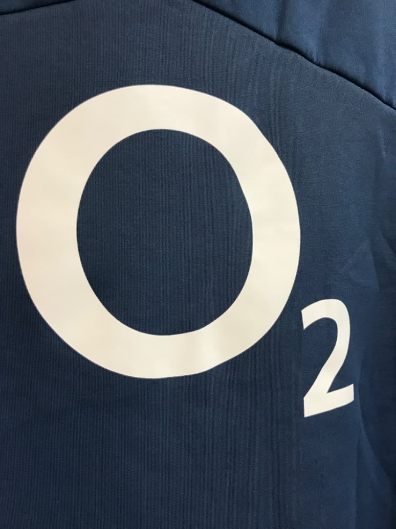 ラグビー イングランド代表 アンブロ アンセムジャケット 1/2 ジップ