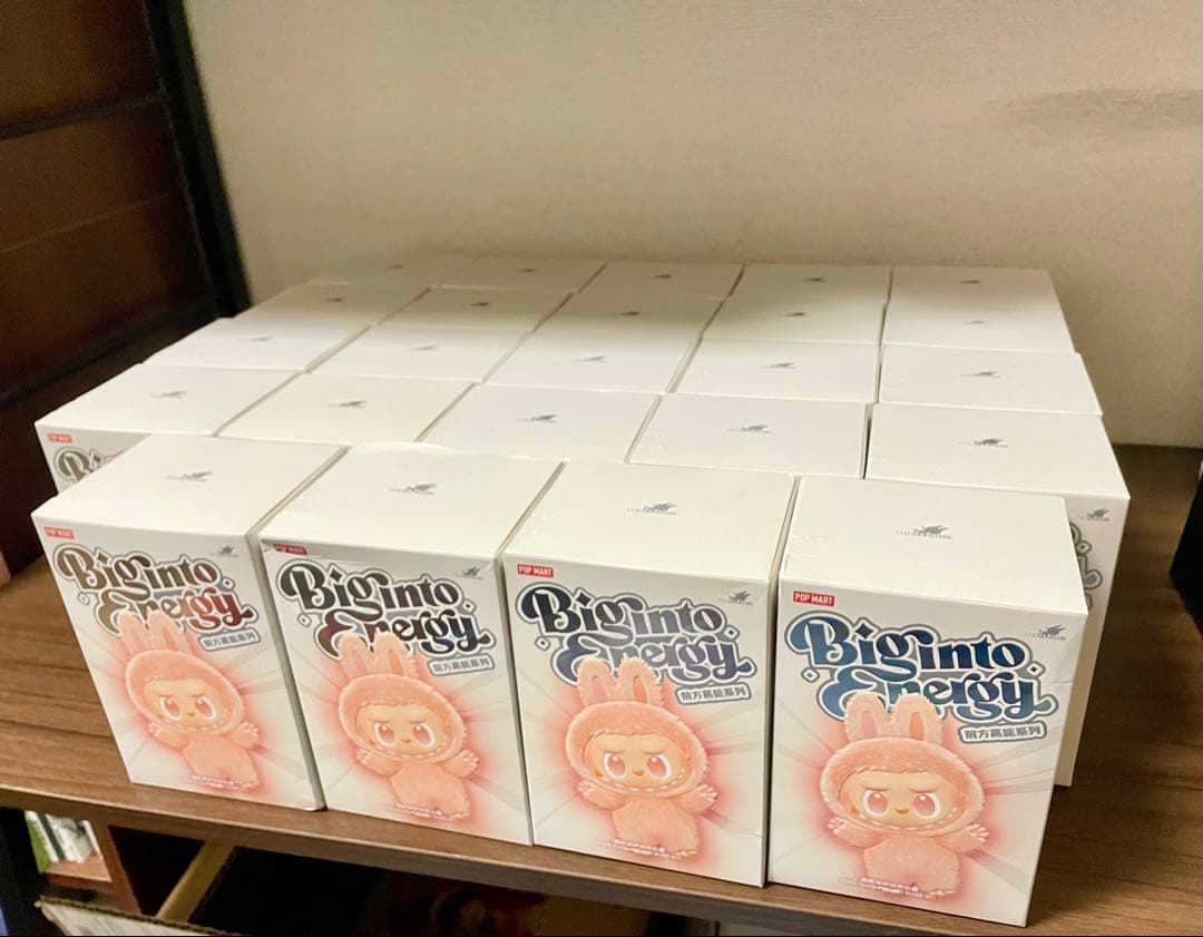 【未開封12体セット】POP MART Big into Energy ラブブ