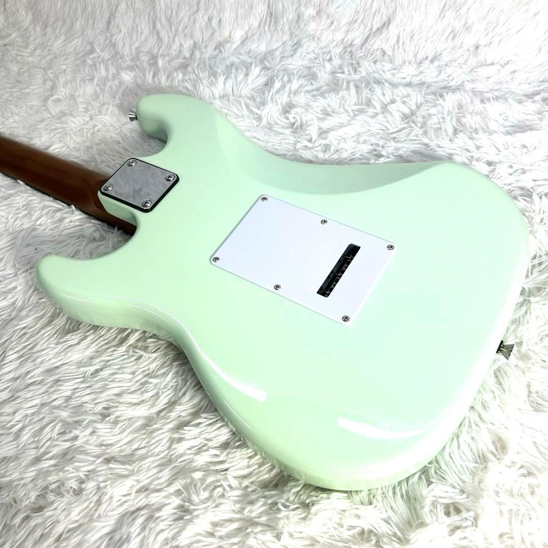 【美品】Busker's 島村 BST-Standard ストラト RSM