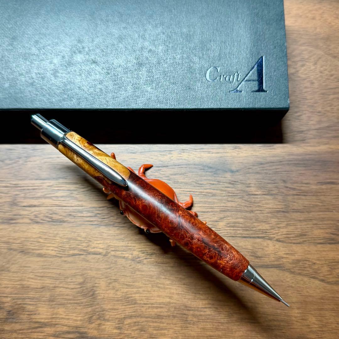 Craft A シャープペンシル M202 花梨紅白