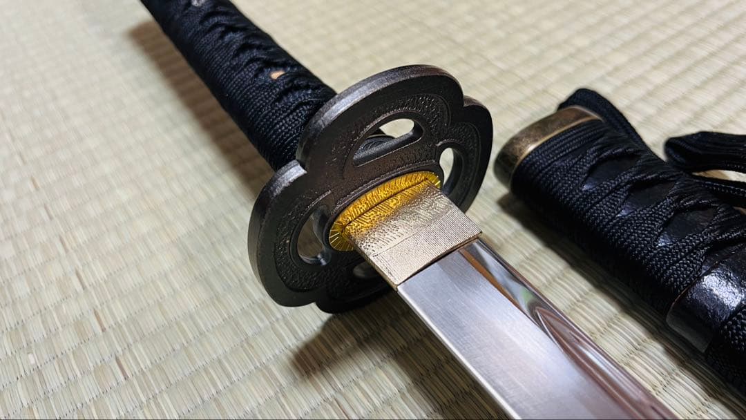 模造刀 大刀 武田二十四将 山本勘助佩刀 太刀 拵え 251012-3