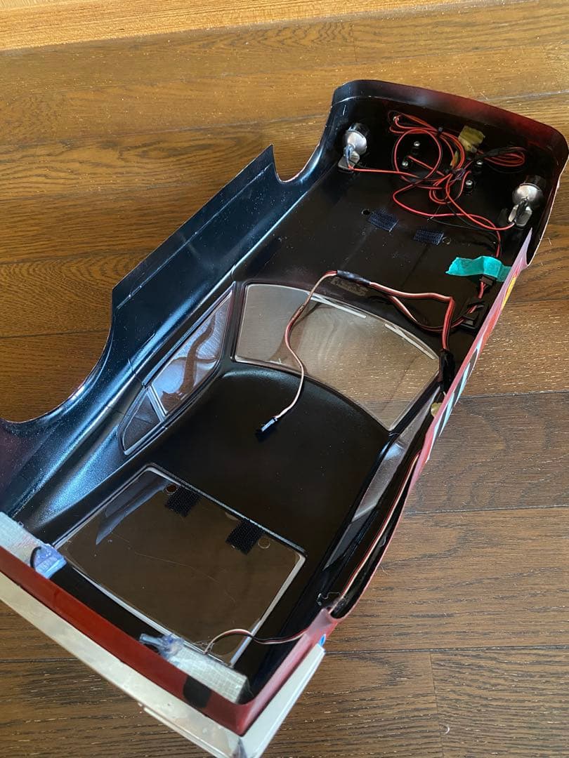 タミヤ 1/10 フェアレディZ 240Z ラリー　ボディーセット　LED仕様