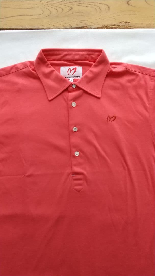 新品未使用 パーリーゲイツ マスターバニー シルクブレンド 半袖ポロシャツ