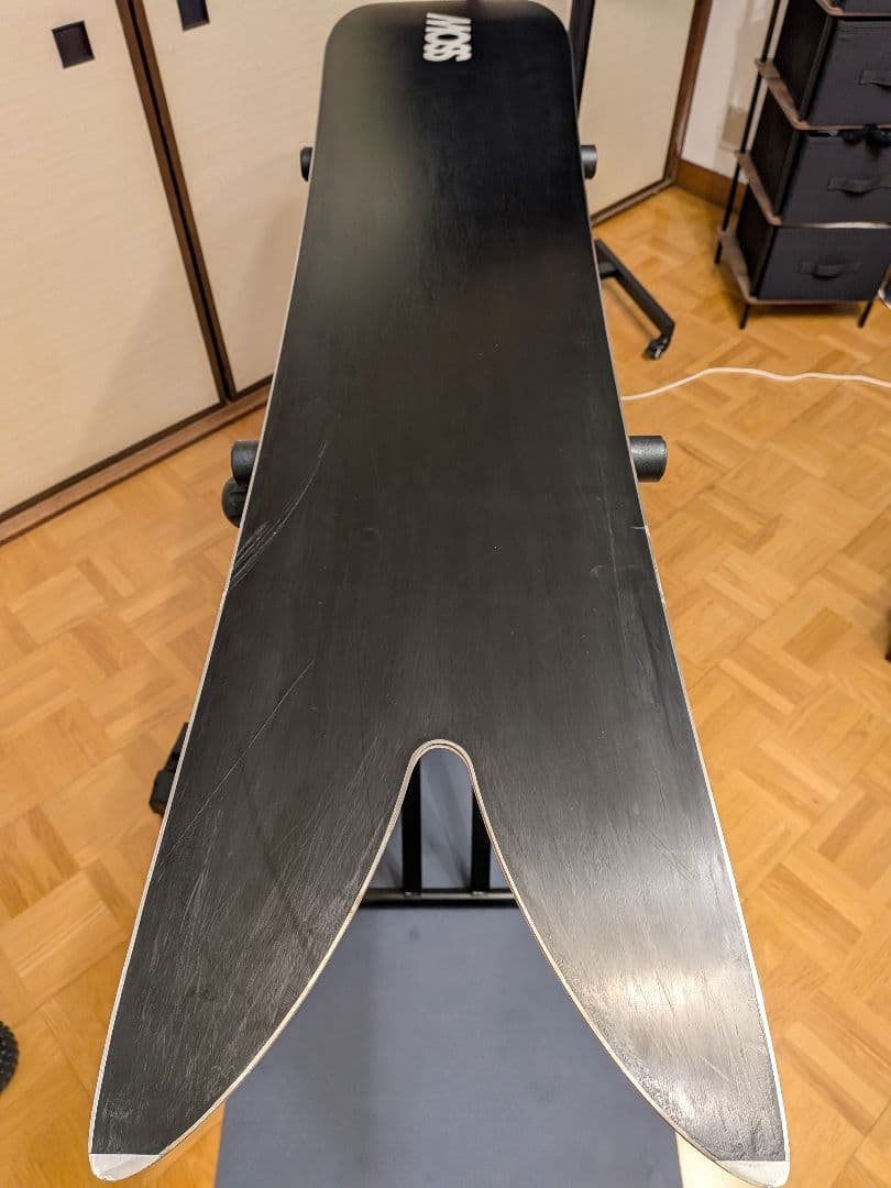 スノーボード MOSS STICK MODERN FISH 156