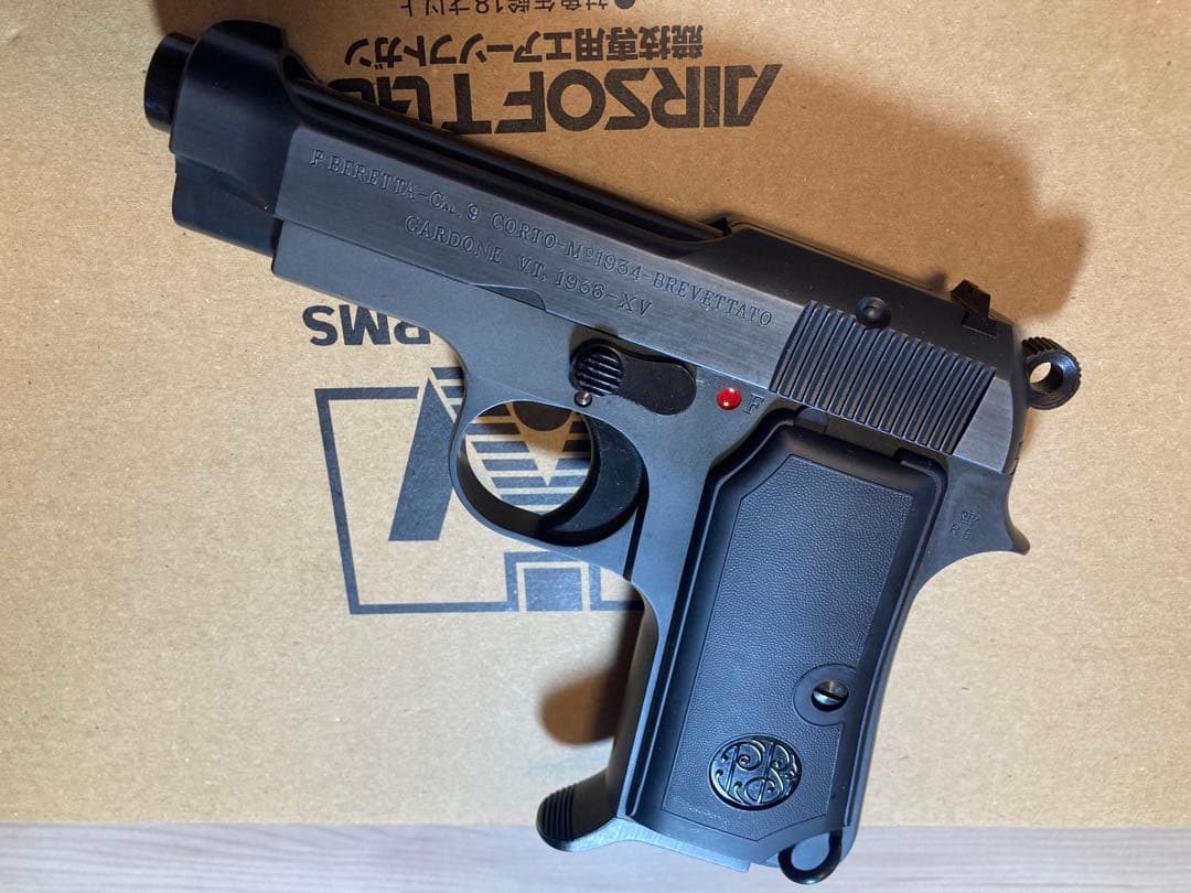 ＷＡ　ウエスタンアームズ 　ベレッタ　Ｍ１９３４　 カーボンブラック　ＨＷ