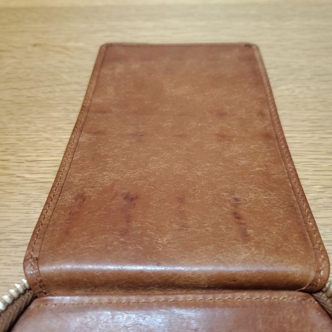 しーさーコラボペンケース SY-06 プエブロ ブラウン レザー 筆箱 箱なし