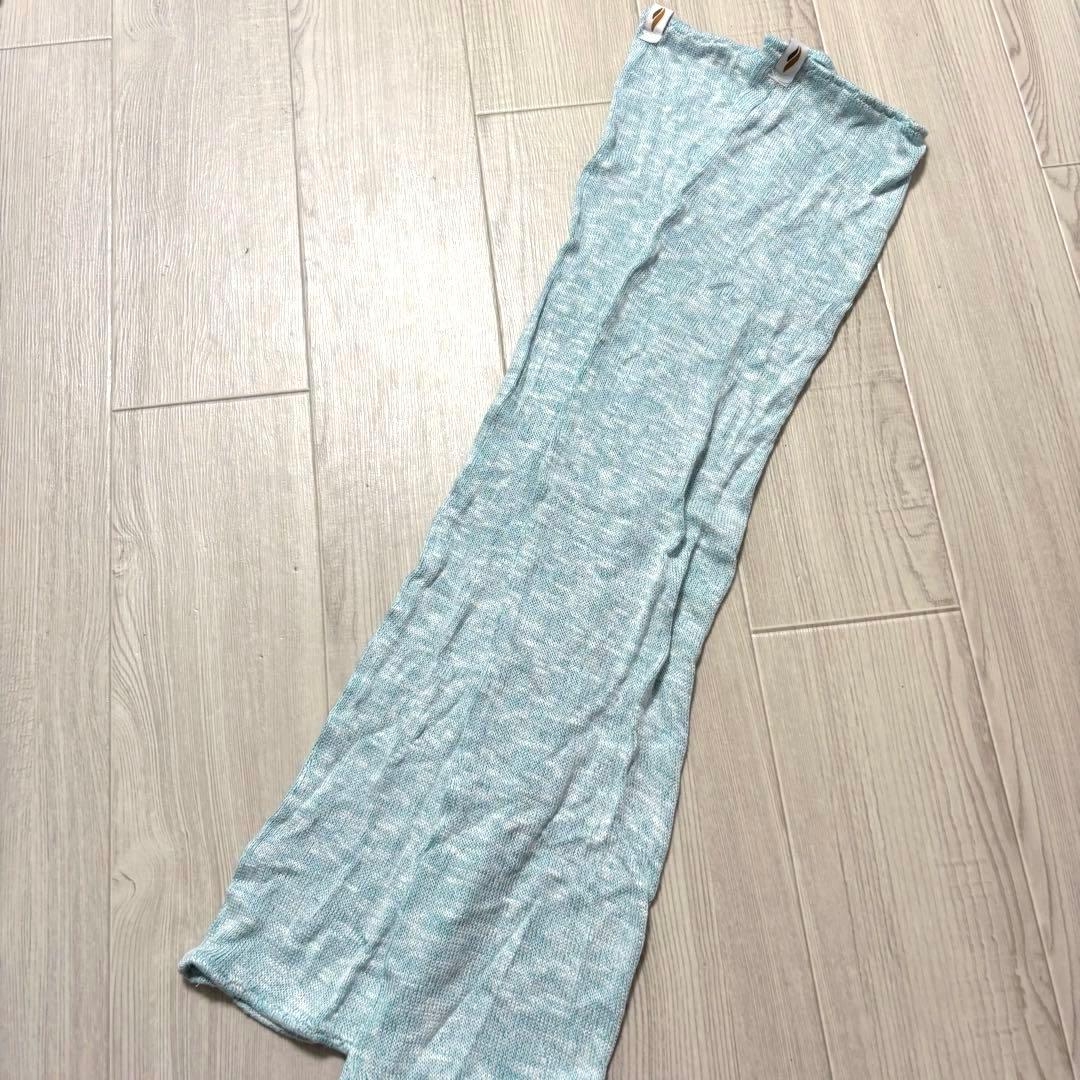 新品　ルビアウェア　rubiawear フルレッグウォーマー　XS ブルー