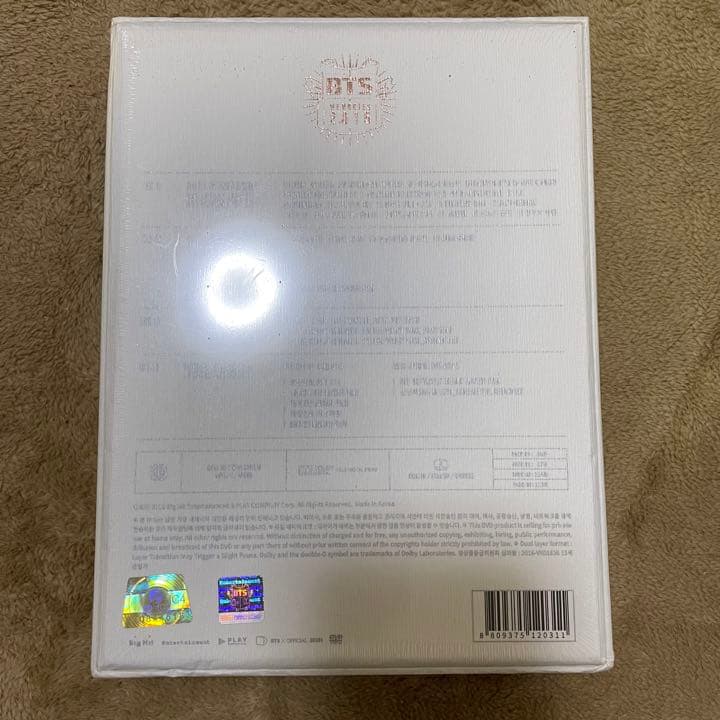 新品未開封　BTS  memories 2015  タワレコ限定　日本語字幕付き