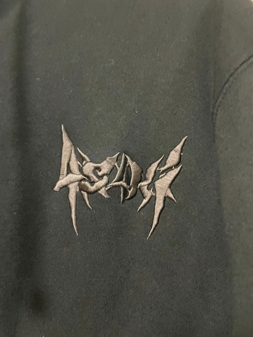 4s4ki 4444年 C4” Full-zip parka black