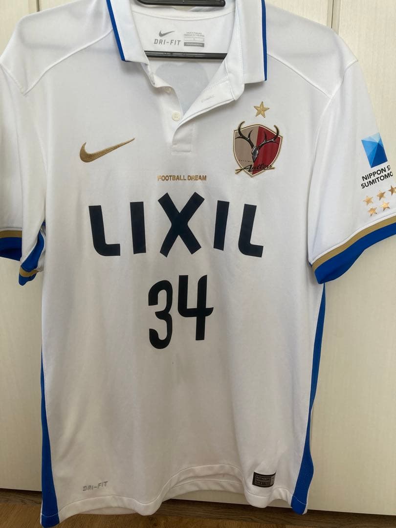 激レア！2016年 鹿島 アントラーズ 鈴木優磨 ユニフォーム