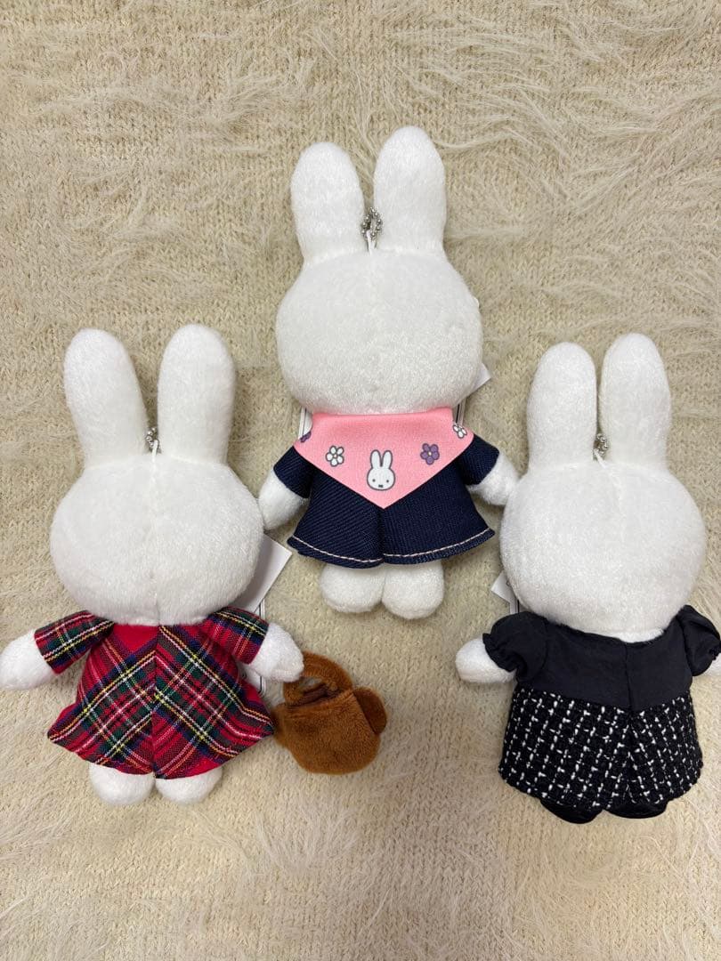 ミッフィースタイル　有楽町限定　マスコット3体セット