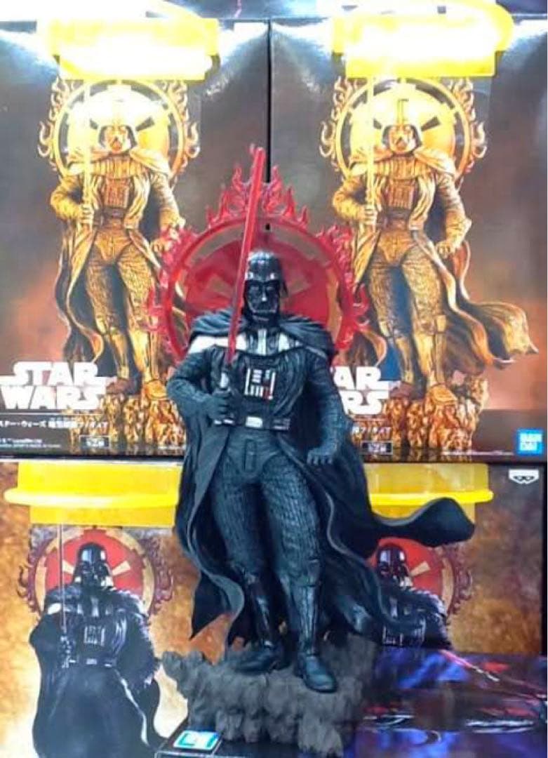 スター・ウォーズ 暗黒彫像フィギュア ダースベイダー 全２種セット