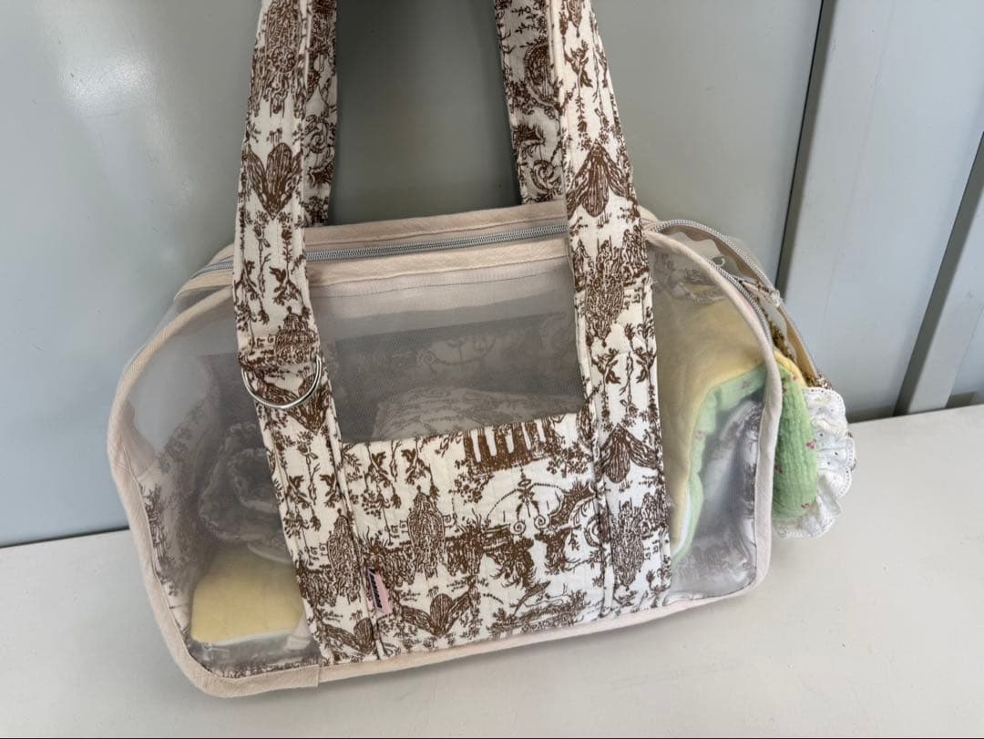 Babiana AJIBAG CUBE SEETHROUGH 【Sサイズ】