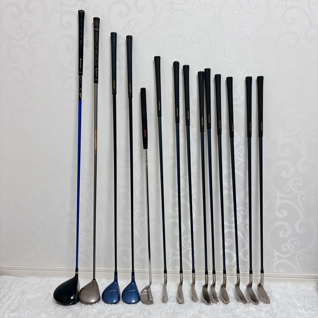 ゴルフクラブ　14本フルセット　キャロウェイ　ワークスゴルフ　ダンロップ　ミズノ