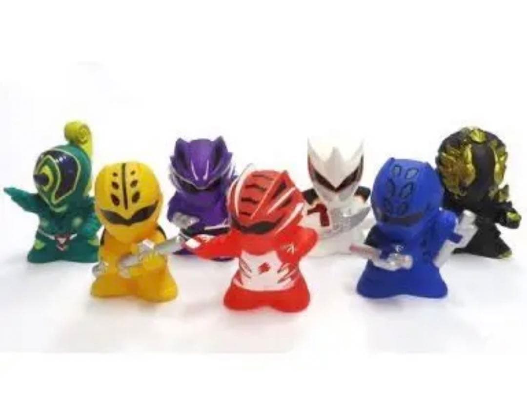 【未開封品】Hyper Hobby ゲキレンジャーキッズ 獣拳7拳士