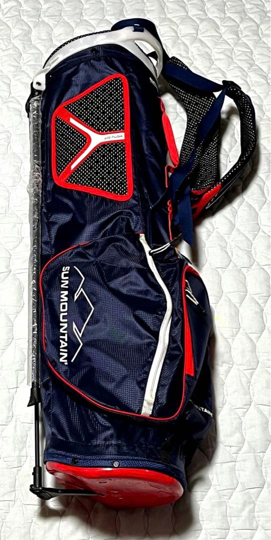 SUN Mountain キャディーバッグ　スタンド付き美品