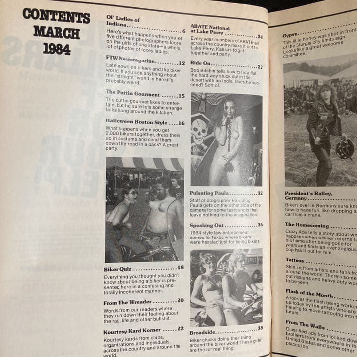 BIKER イージーライダース 雑誌 ハーレー アメリカ バイカー