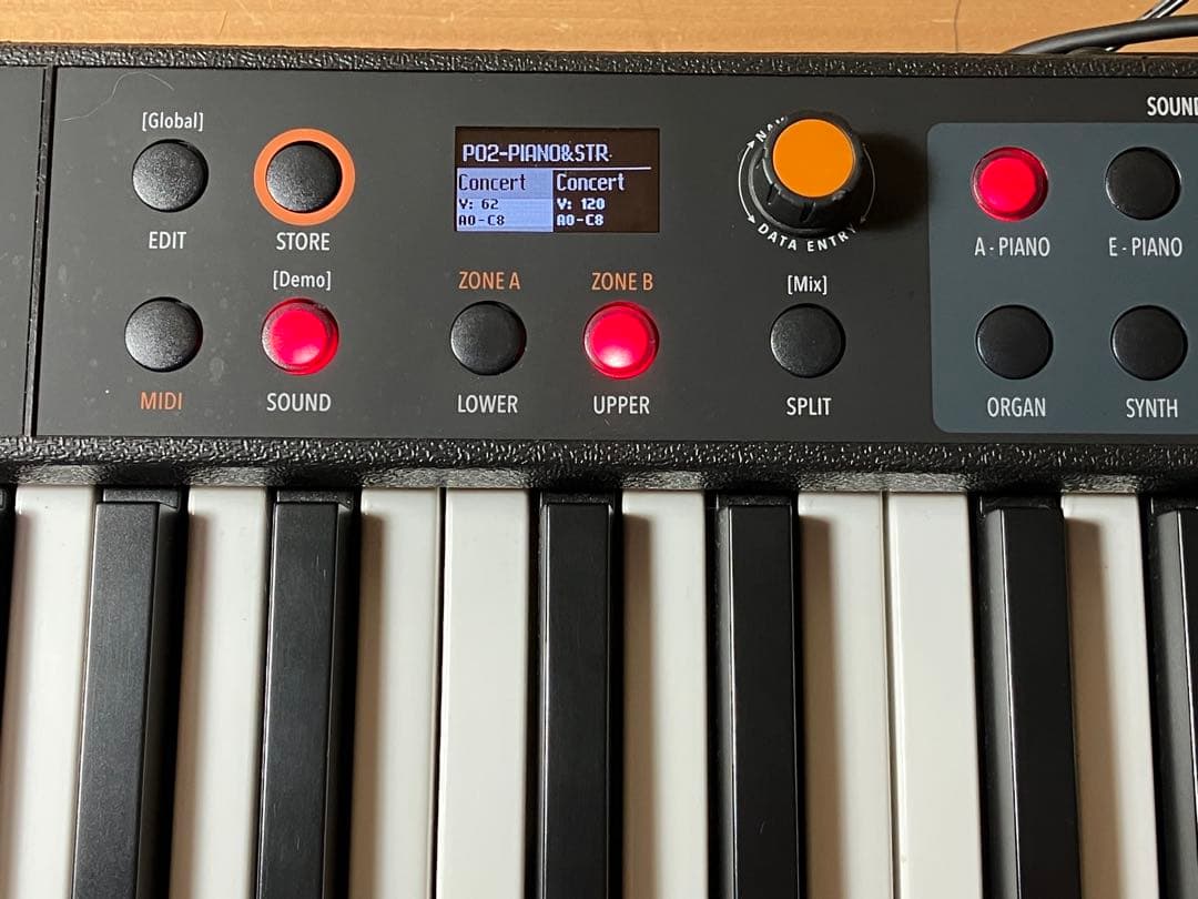 Studiologic numa compact2 純正ソフトケース付き