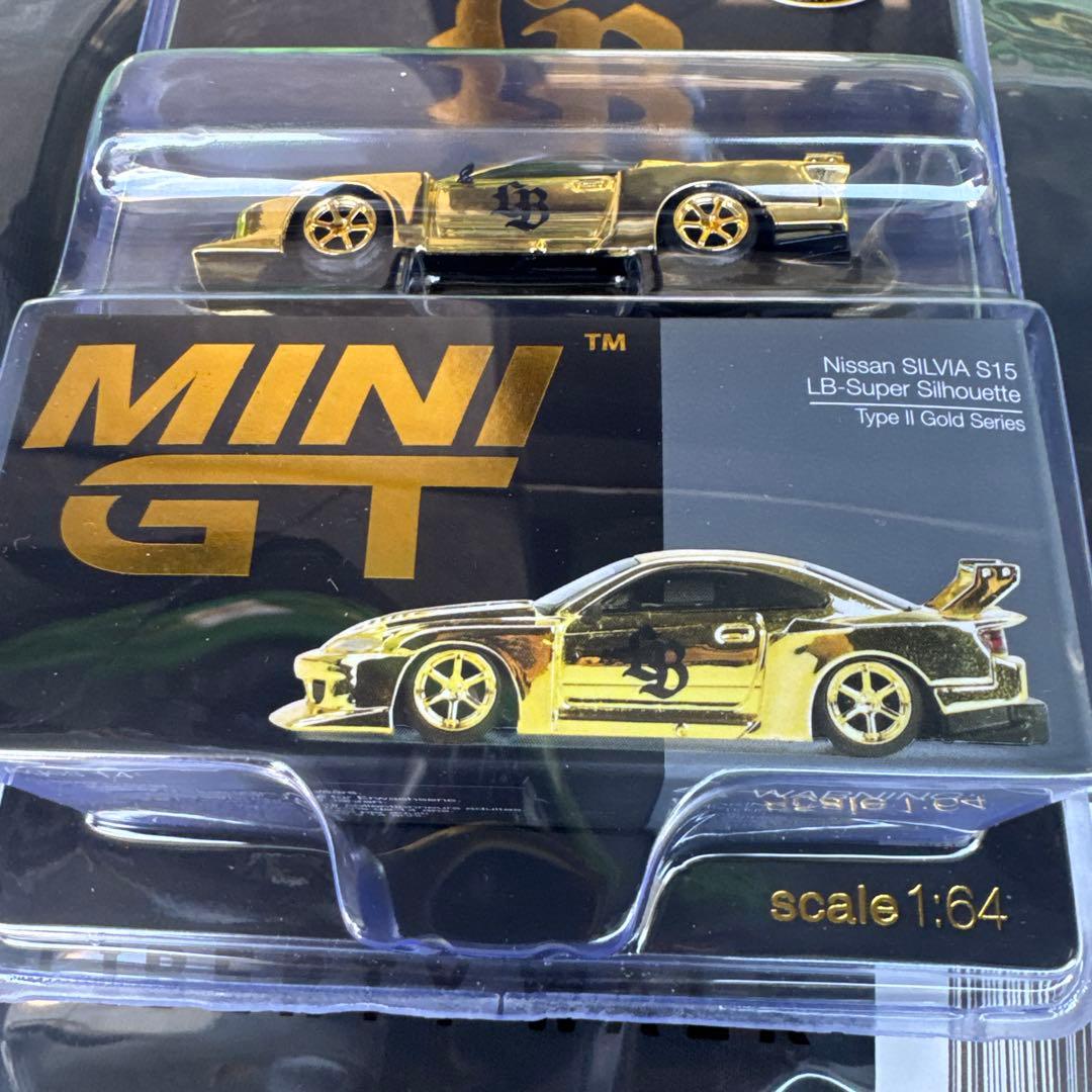2台セット！MINI GT リバティーウォーク 日産 S15 原宿限定