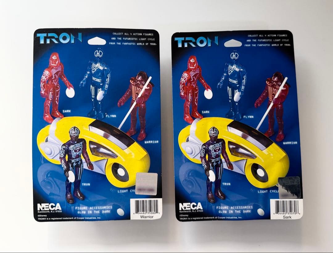 「トロン」フィギュア 2002Neca TRON 20周年記念 Disney