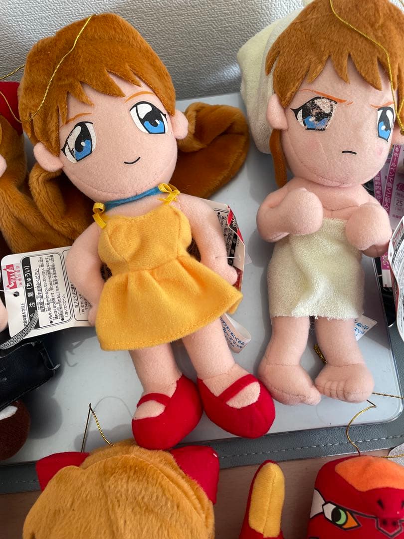 希少 新世紀エヴァンゲリオン ぬいぐるみ アスカ 6個セット