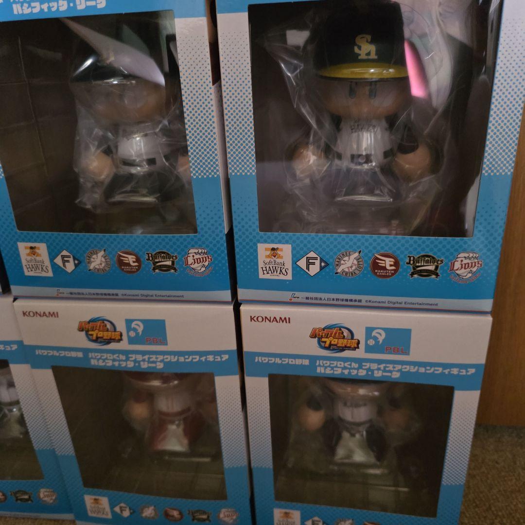 パワプロくんアクションプライズフィギュア パシフィック リーグ6種コンプセット