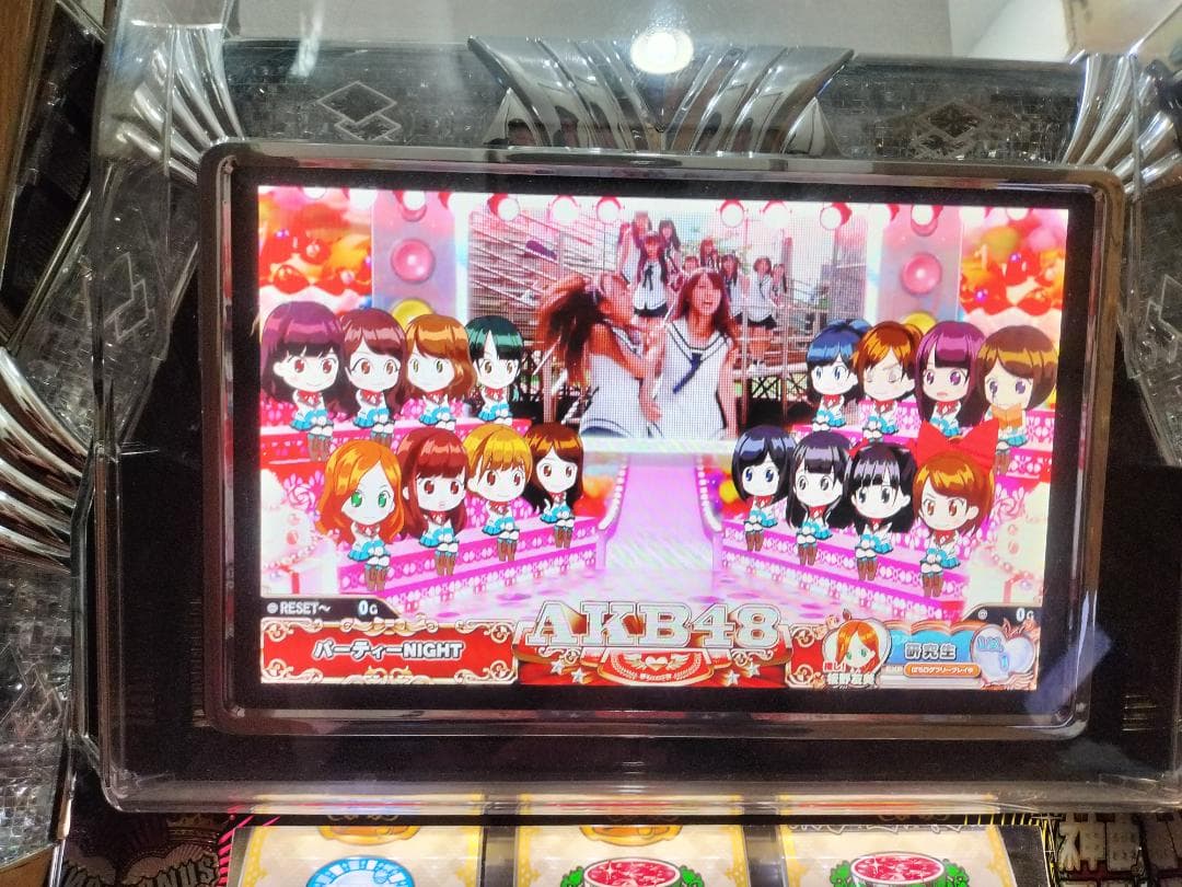 【パチスロ実機】京楽★『初代』ぱちスロ AKB48【不要機付】