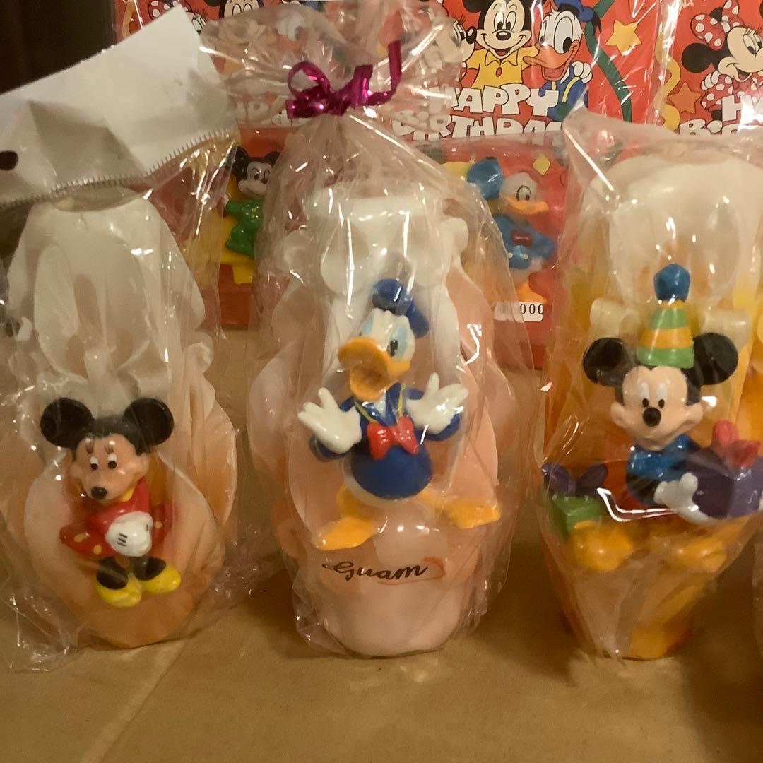 入手困難　ディズニーキャラクター　希少　バースデーローソクまとめて売りNO.10