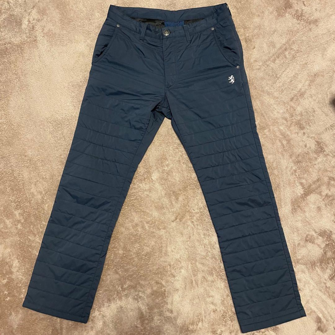 【ADMIRAL GOLF】秋冬 中綿入り 防寒ゴルフパンツ L