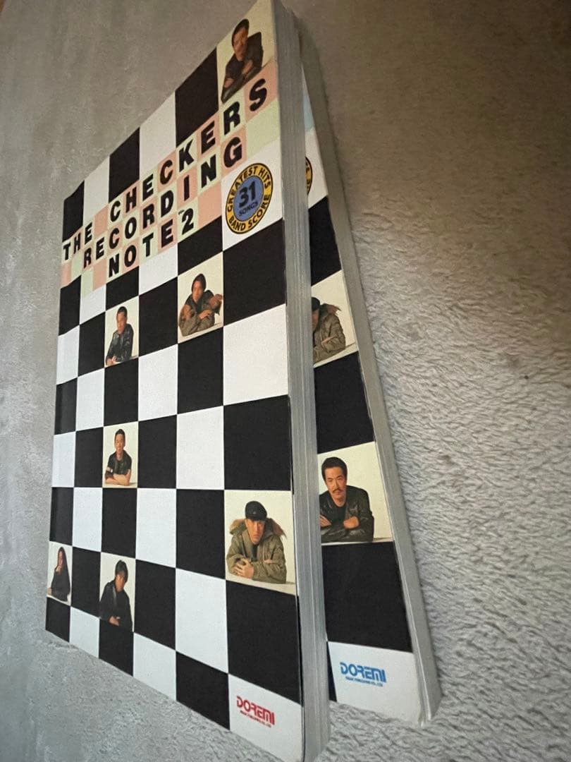 レア2冊セット65曲 チェッカーズ ベスト レコーディングノート バンドスコア