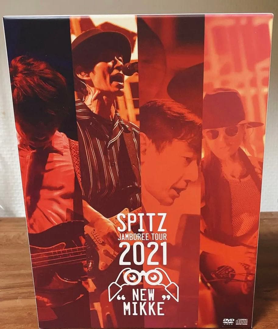 スピッツ 猫ちぐらの夕べ & NEW MIKKE 初回限定盤 DVD＋2CD